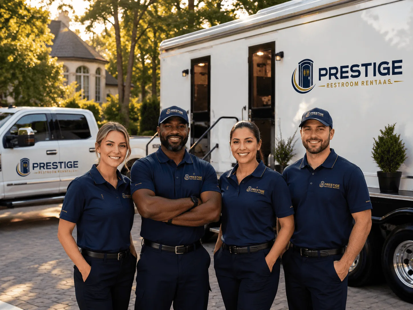 Trusted Luxury Portable Restrooms company in Dover, MN